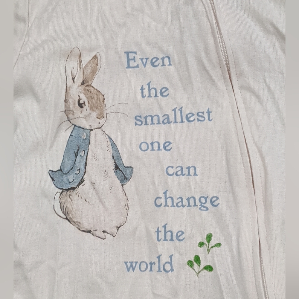 M&S Peter Rabbit Footed Pajama - Picture 2 of 5